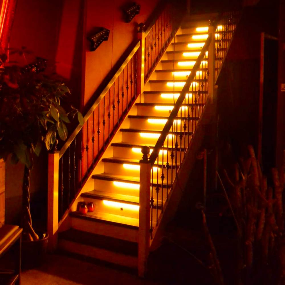 Kant en klare LED Trapverlichting set warm wit kopen? LED.nl