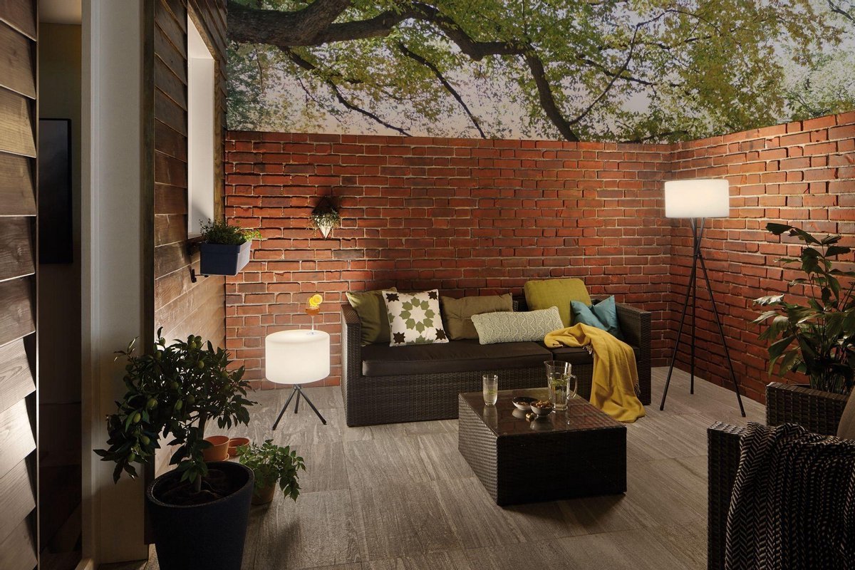 Brilliant LED-tafellamp - Draagbaar, Oplaadbaar, 22 Cm Hoog, 200 Lumen, 3000K, Met Touch-dimmer, Spatwaterdicht - Voor Terras, Tuin En Badkamer