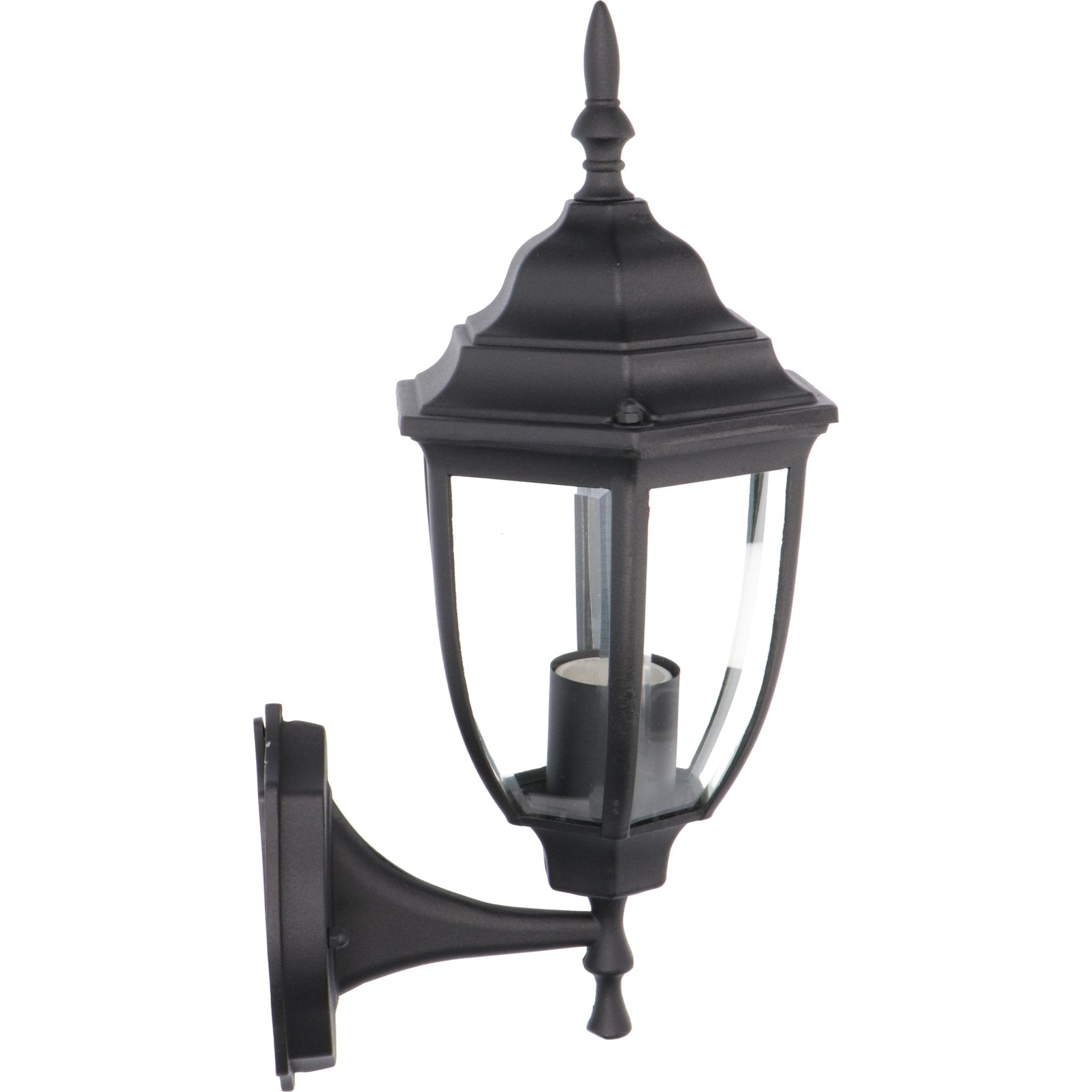 Klighten Buitenwandlamp Vintage, Wit, Industriële Buitenwandlamp, Buitenlamp Industrie, E27 Wandlamp, Aluminium Buitenlamp, voor Terras Tuin Gevels, 40W Max, IP44, zonder lichtbron